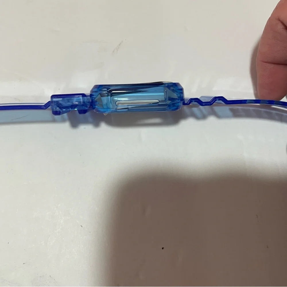 Apple Watch Series 7/8 blue jelly watch band